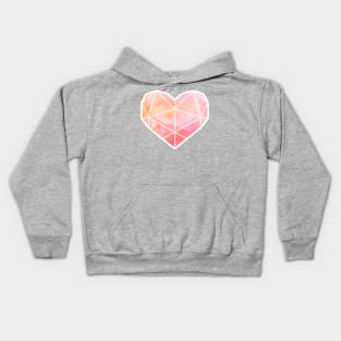 Vsco aesthetic heart Kids Hoodie